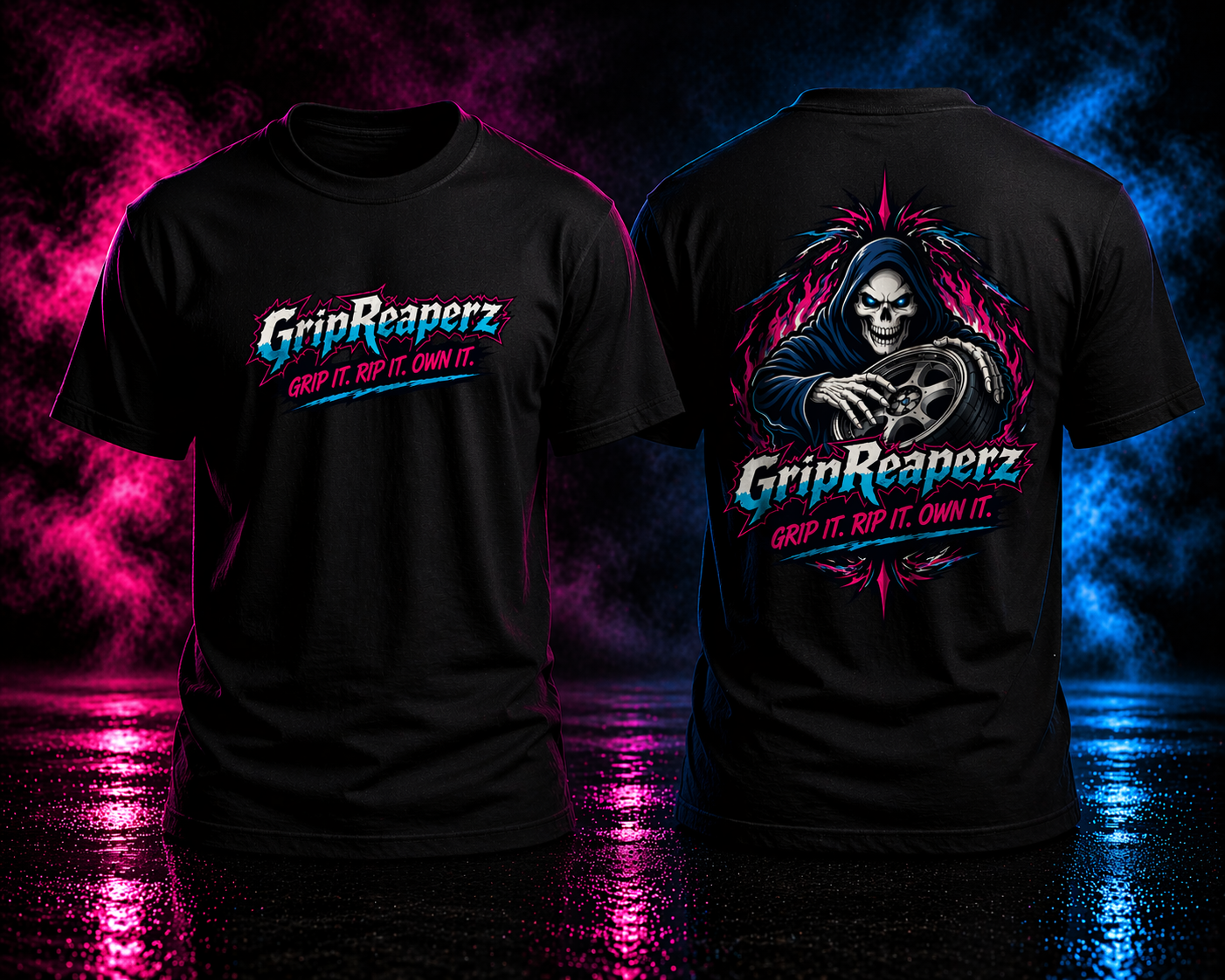 GripReaperz Tee – Grip It. Rip It. Own It.
