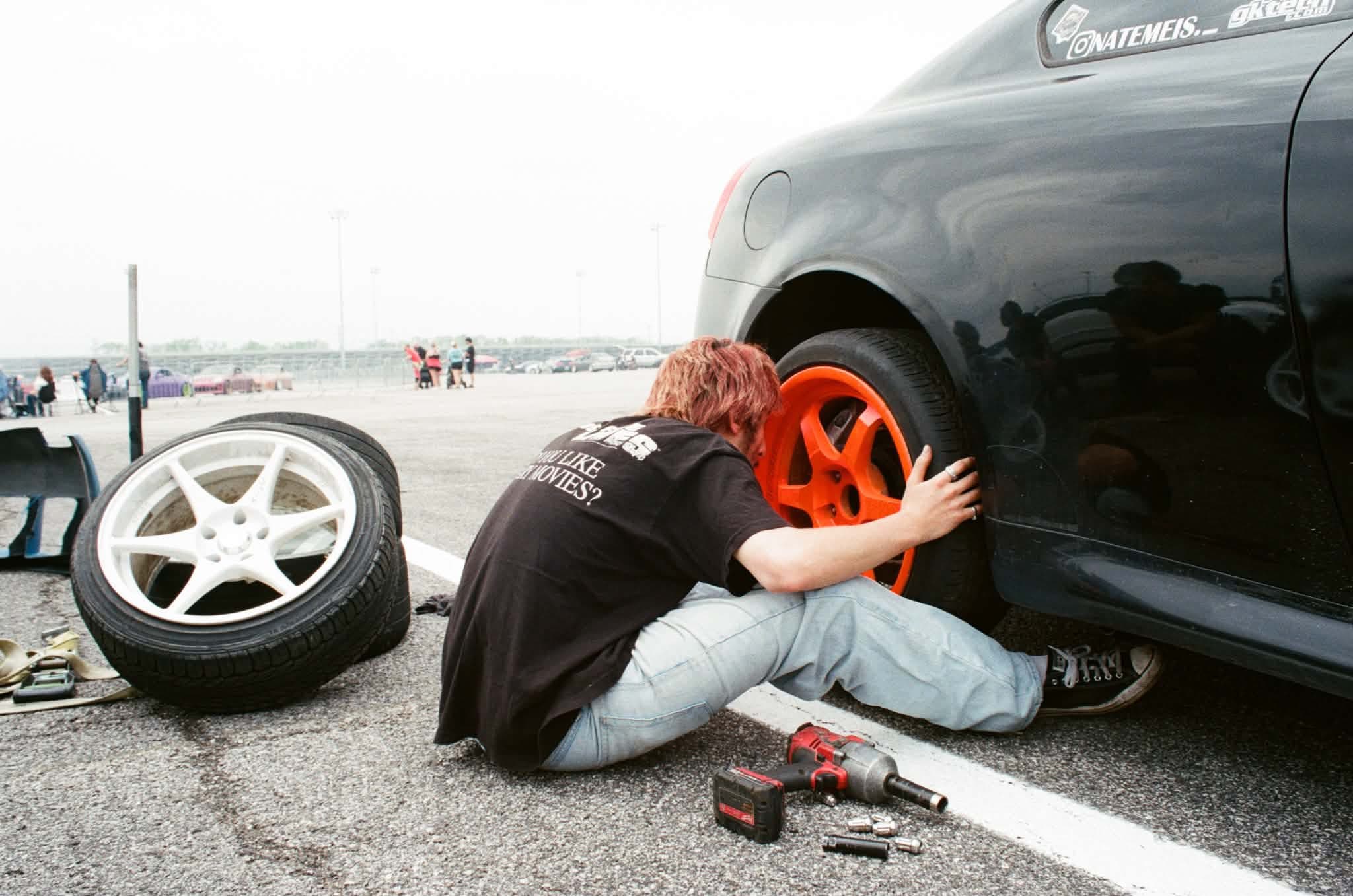 Nate Meister drifting Infiniti G37