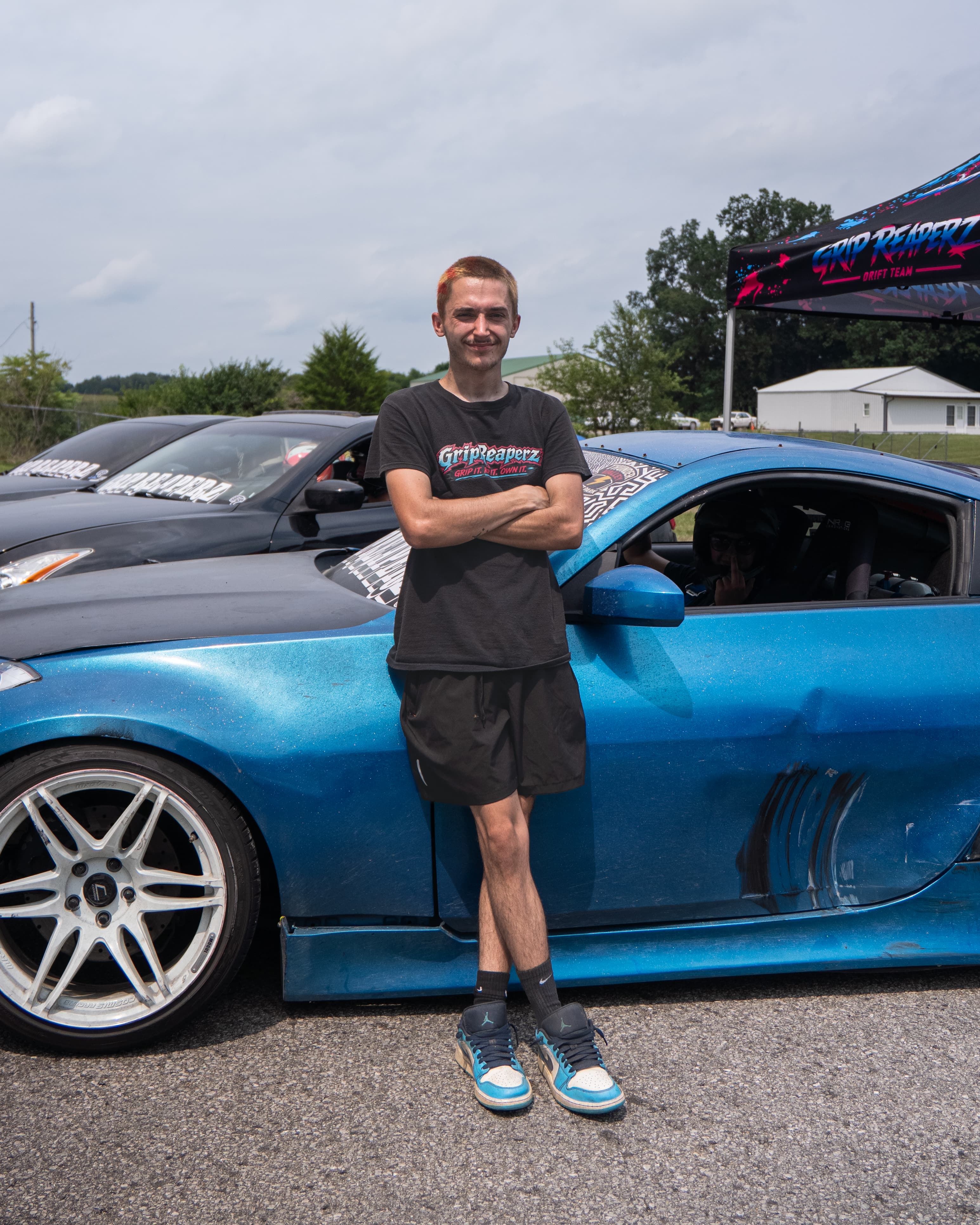 Gary Allen drifting 2008 Nissan 350Z