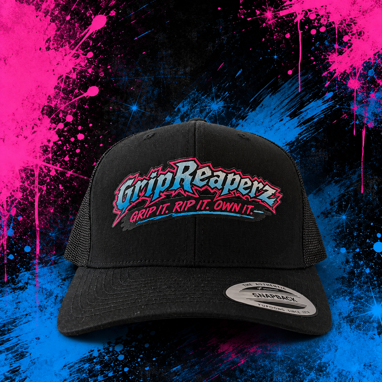 GripReaperz Hat – Grip It. Rip It. Own It.